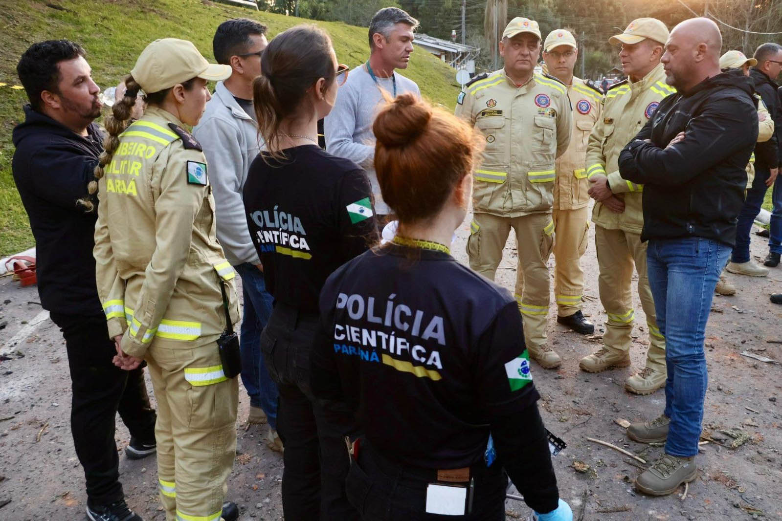 Laudo da Polícia Científica direciona investigações da explosão em Quatro Barras