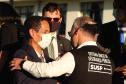 Profissionais de segurança pública são homenageados pelo ministro André Mendonça na APMG, em São José dos Pinhais