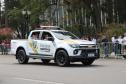 Polícia Científica do Paraná participa do desfile de 7 de setembro.