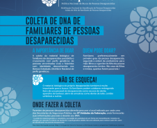 Paraná participa de mobilização nacional de identificação de pessoas desaparecidas