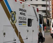 Polícia Científica do Paraná participa do desfile de 7 de setembro.