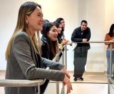 Servidores da Sesp visitam unidades da Polícia Científica em Curitiba