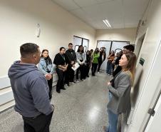 Servidores da Sesp visitam unidades da Polícia Científica em Curitiba
