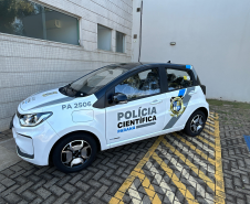Polícia Científica do Paraná adquire primeira viatura elétrica