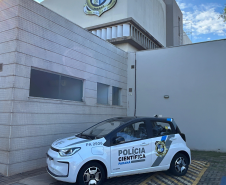 Polícia Científica do Paraná adquire primeira viatura elétrica
