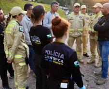 Laudo da Polícia Científica direciona investigações da explosão em Quatro Barras