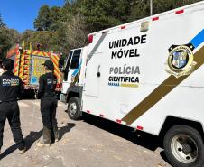 Laudo da Polícia Científica direciona investigações da explosão em Quatro Barras