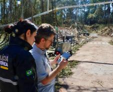 Laudo da Polícia Científica direciona investigações da explosão em Quatro Barras