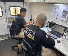 Polícia Científica do Paraná implementa perícia em campo com estrutura pioneira no País