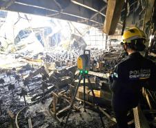 Polícia Científica aplica técnicas avançadas para rastrear origem em casos de incêndio