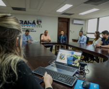 Polícia Científica do Paraná apresenta panorama em reunião com o Secretário de Segurança