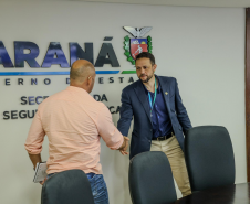 Polícia Científica do Paraná apresenta panorama em reunião com o Secretário de Segurança