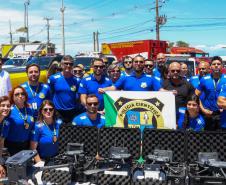 Polícia Científica do Paraná recebe armamento de ponta pela primeira vez na história