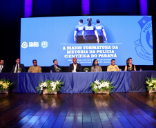 186 novos profissionais: Polícia Científica do Paraná realiza maior formatura de sua história