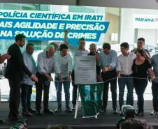 Novo posto avançado da Polícia Científica em Irati beneficia 11 cidades do Centro-Sul