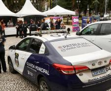 Forças de segurança participam do evento Mulheres em Ação em Curitiba