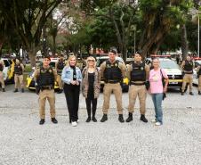 Forças de segurança participam do evento Mulheres em Ação em Curitiba