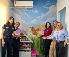 Polícia Científica inaugura Sala Lilás para atendimento humanizado a vítimas de violência em Cascavel