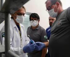 Operação integrada registra mais de 3,4 mil coletas de DNA em unidades penais no Paraná