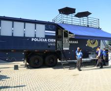 Polícia Científica amplia estrutura com novo módulo móvel de perícia multifuncional