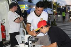 De maneira inédita, Polícia Científica leva exposição itinerante do Museu de Ciências Forenses e ciclo de palestras a crianças e adultos no litoral do Paraná