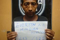 Everton Agnaldo da Silva Marques, 25 anos, procurado pela polícia 