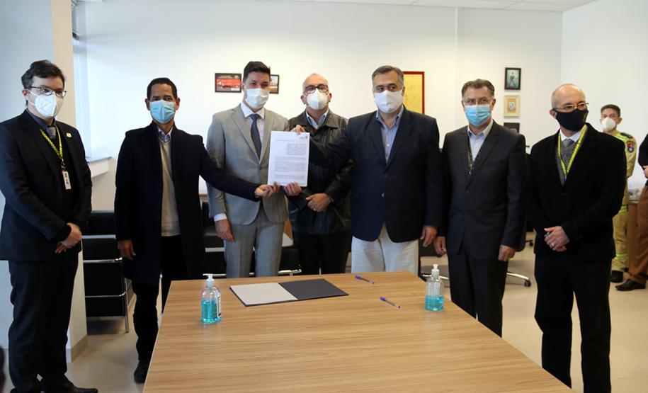 Sesp e Sesa firmam parceria para utilização do laboratório multiusuário da Polícia Científica