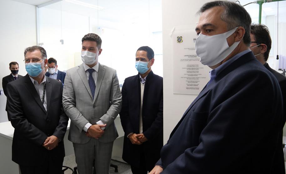 Sesp e Sesa firmam parceria para utilização do laboratório multiusuário da Polícia Científica