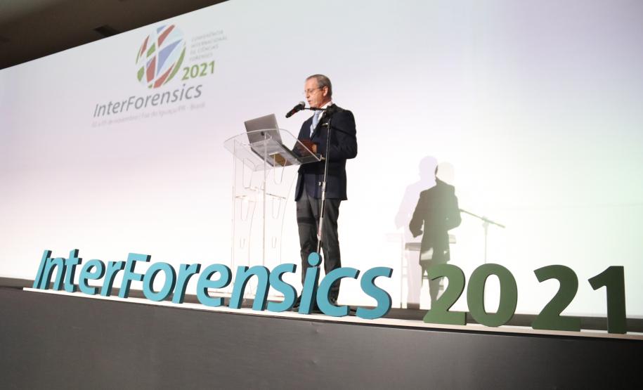 Membro da ONU valoriza o trabalho das forças de segurança em ações humanitárias forenses na InterForensics 2021