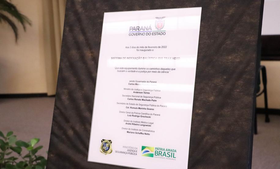 Paraná é o primeiro estado a integrar o Sistema Nacional de Análises Balísticas
