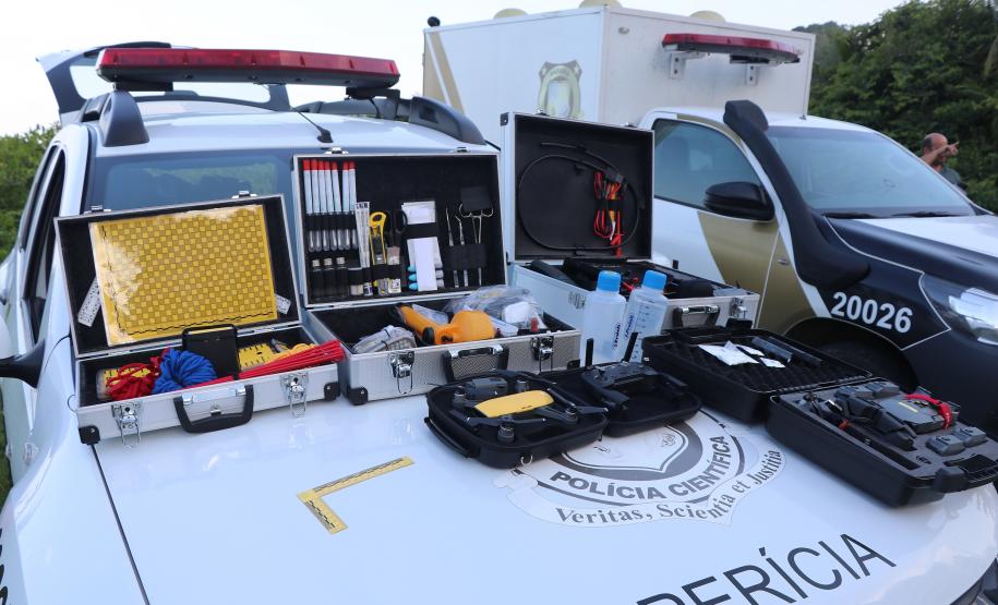 Polícia Científica do Paraná faz mais de mil exames periciais durante o Verão Paraná