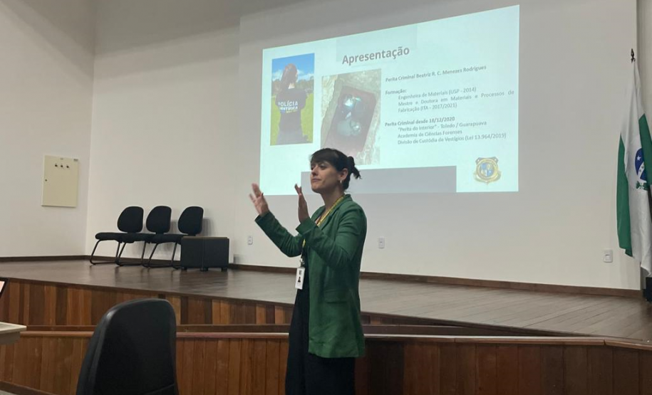 Museu Paranaense de Ciências Forenses recebe 250 visitantes durante a Semana Nacional de Museus 2023