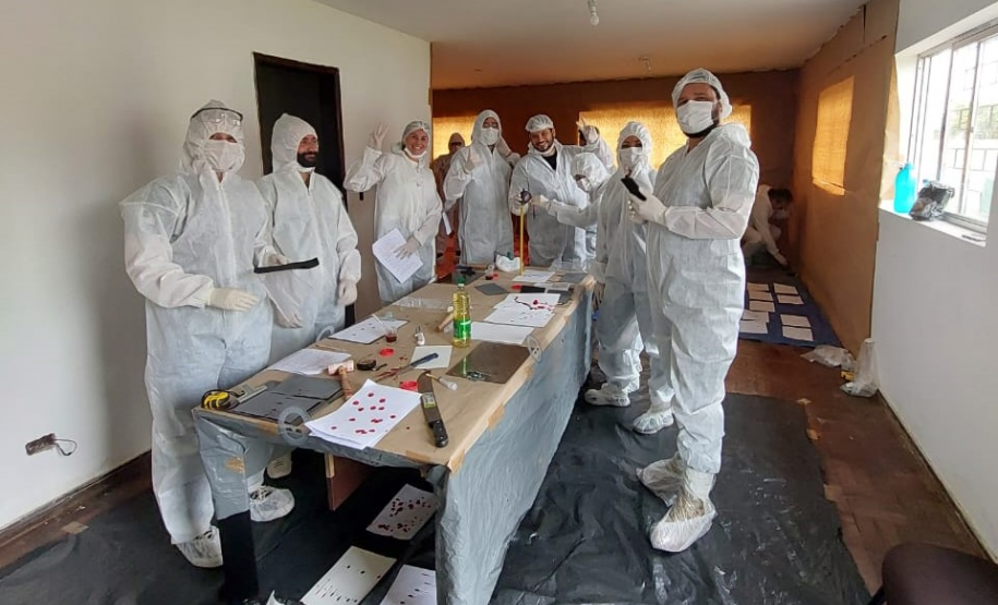 Polícia Científica capacita servidores em Curso de Análises de Manchas de Sangue