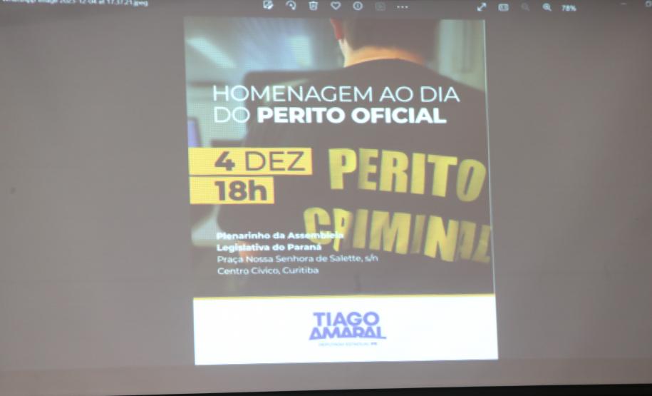 Dia do Perito Criminal