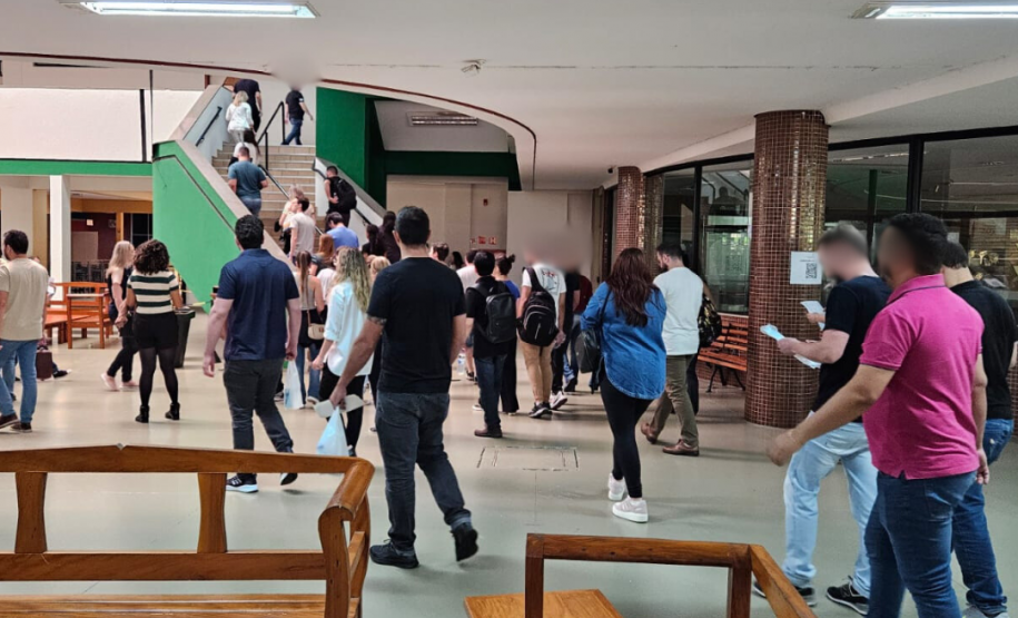 Quase 10.000 pessoas realizam a prova para perito criminal