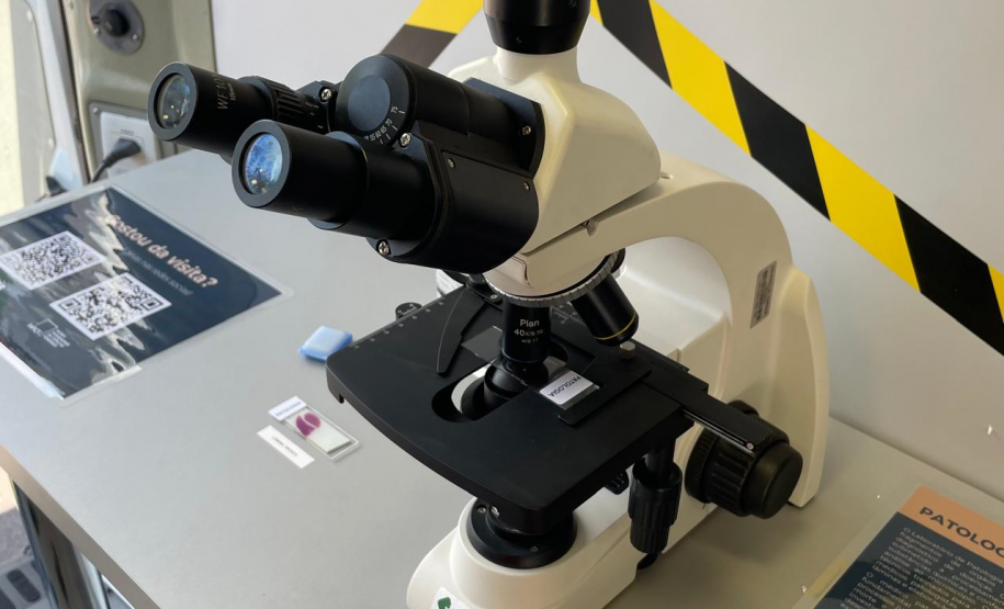 Museu Paranaense de Ciências Forenses conta com estrutura móvel para realizar exposições em todo o Paraná