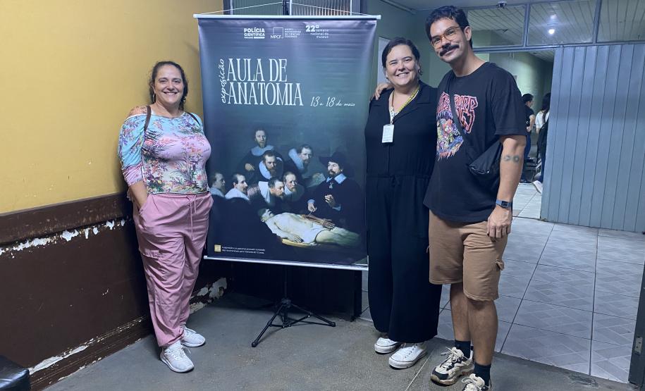 Museu Paranaense de Ciências Forenses celebra sucesso da exposição “Aula de Anatomia”