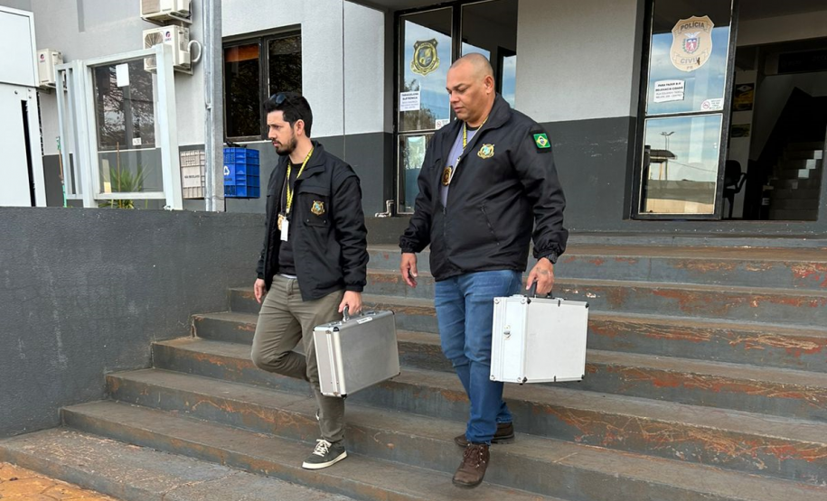 Polícia Científica manda para SP materiais coletados com familiares em Cascavel