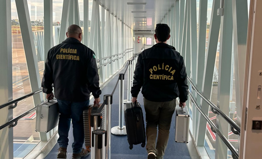 Polícia Científica manda para SP materiais coletados com familiares em Cascavel