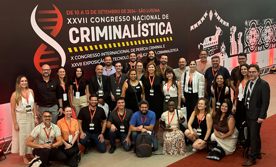 Polícia Científica do Paraná brilha no XXVII Congresso Nacional de Criminalística