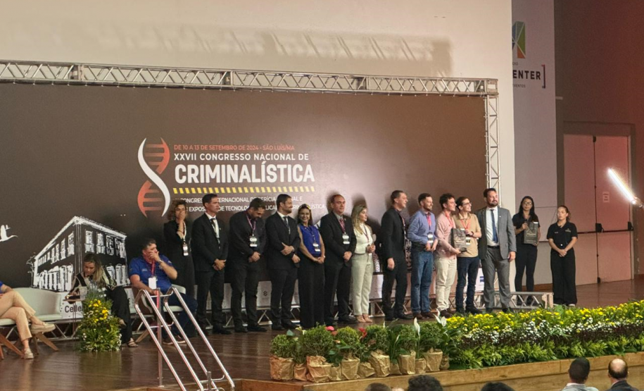 Polícia Científica do Paraná brilha no XXVII Congresso Nacional de Criminalística