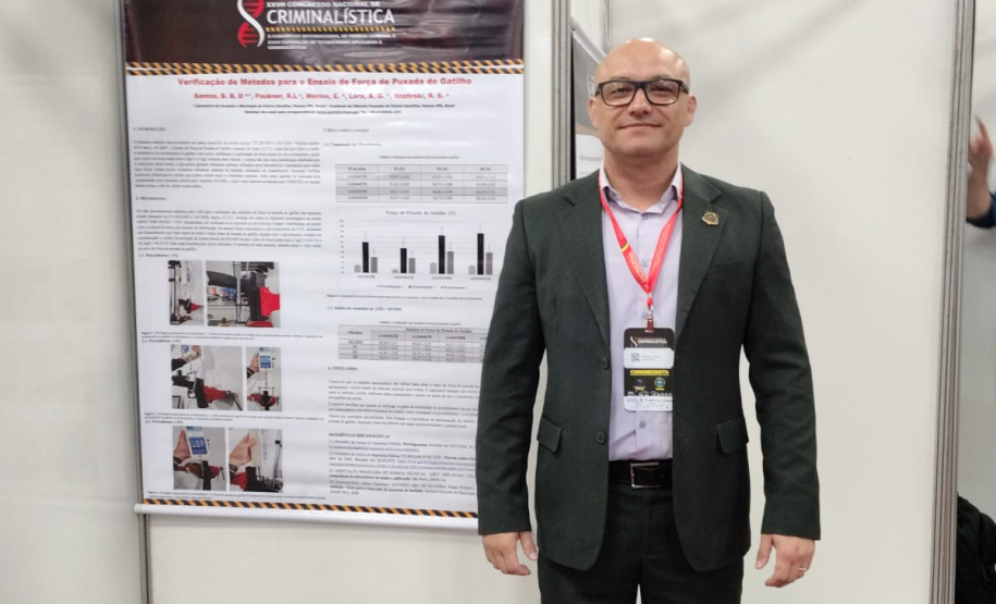 Polícia Científica do Paraná brilha no XXVII Congresso Nacional de Criminalística