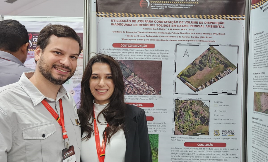 Polícia Científica do Paraná brilha no XXVII Congresso Nacional de Criminalística