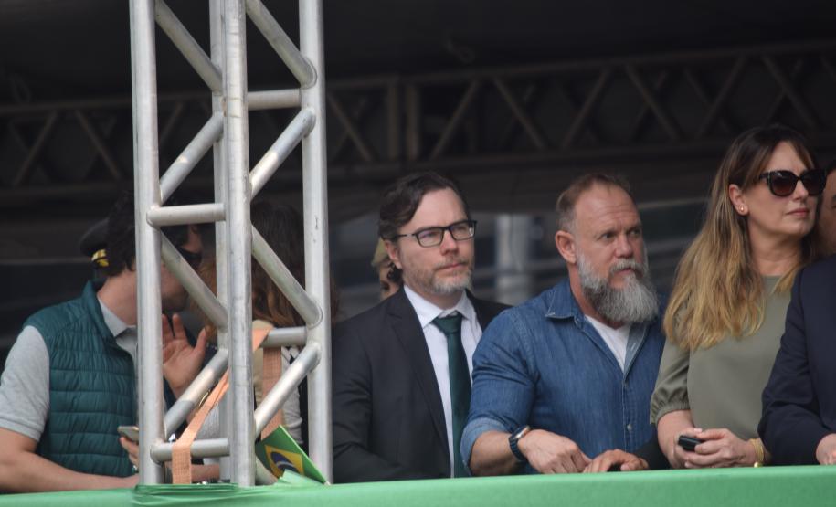 Polícia Científica do Paraná participa do desfile de 7 de setembro.