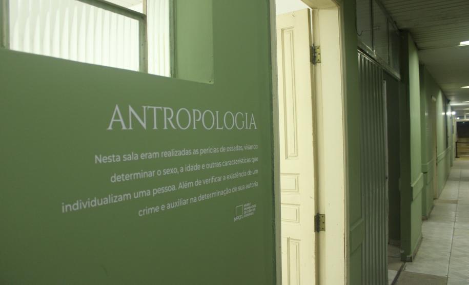 Parte do Museu de Ciências Forenses, ex-necrotério já recebeu 2,7 mil visitantes