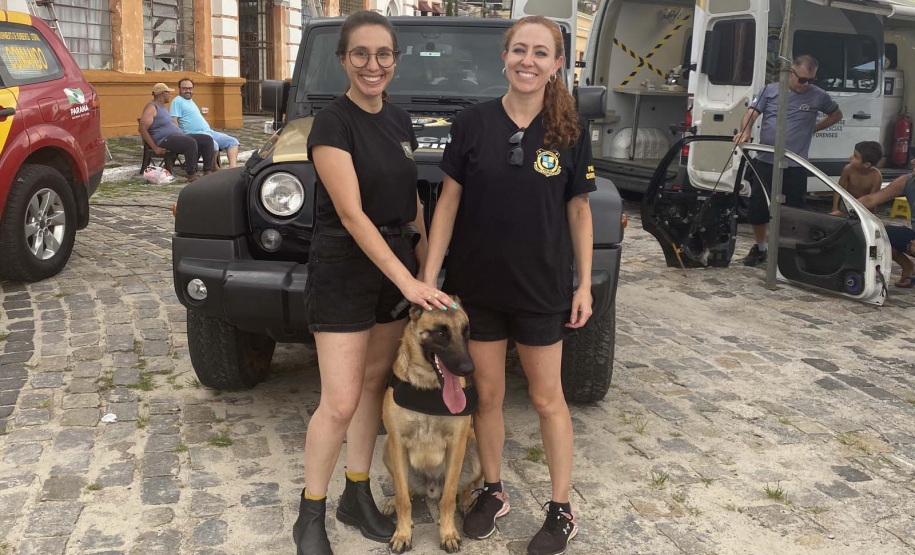 Com nome inspirado na técnica, Raman é o 1º integrante canino da Polícia Científica