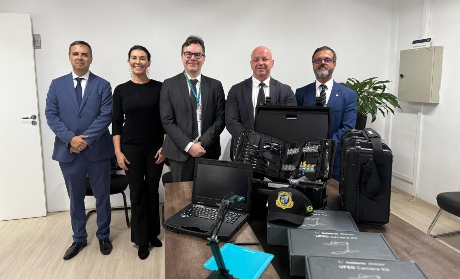 Polícia Científica recebe equipamentos de R$ 1,2 milhão do MPPR para perícias criminais