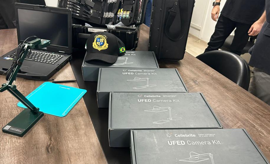 Polícia Científica recebe equipamentos de R$ 1,2 milhão do MPPR para perícias criminais