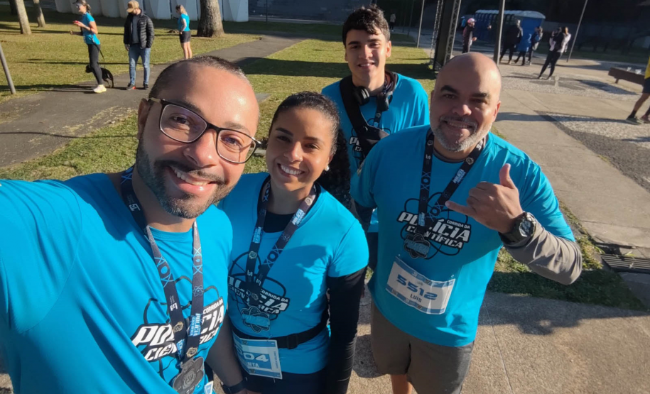 Segunda edição da corrida de rua da Polícia Científica reúne cerca de 1.000 pessoas
