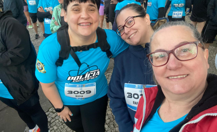 Segunda edição da corrida de rua da Polícia Científica reúne cerca de 1.000 pessoas